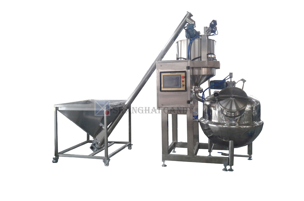 Auto weighing and mixing machine